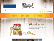 Tablet Screenshot of clamel.com.br